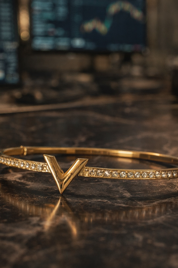 Vertex Signature Gold Bracelet