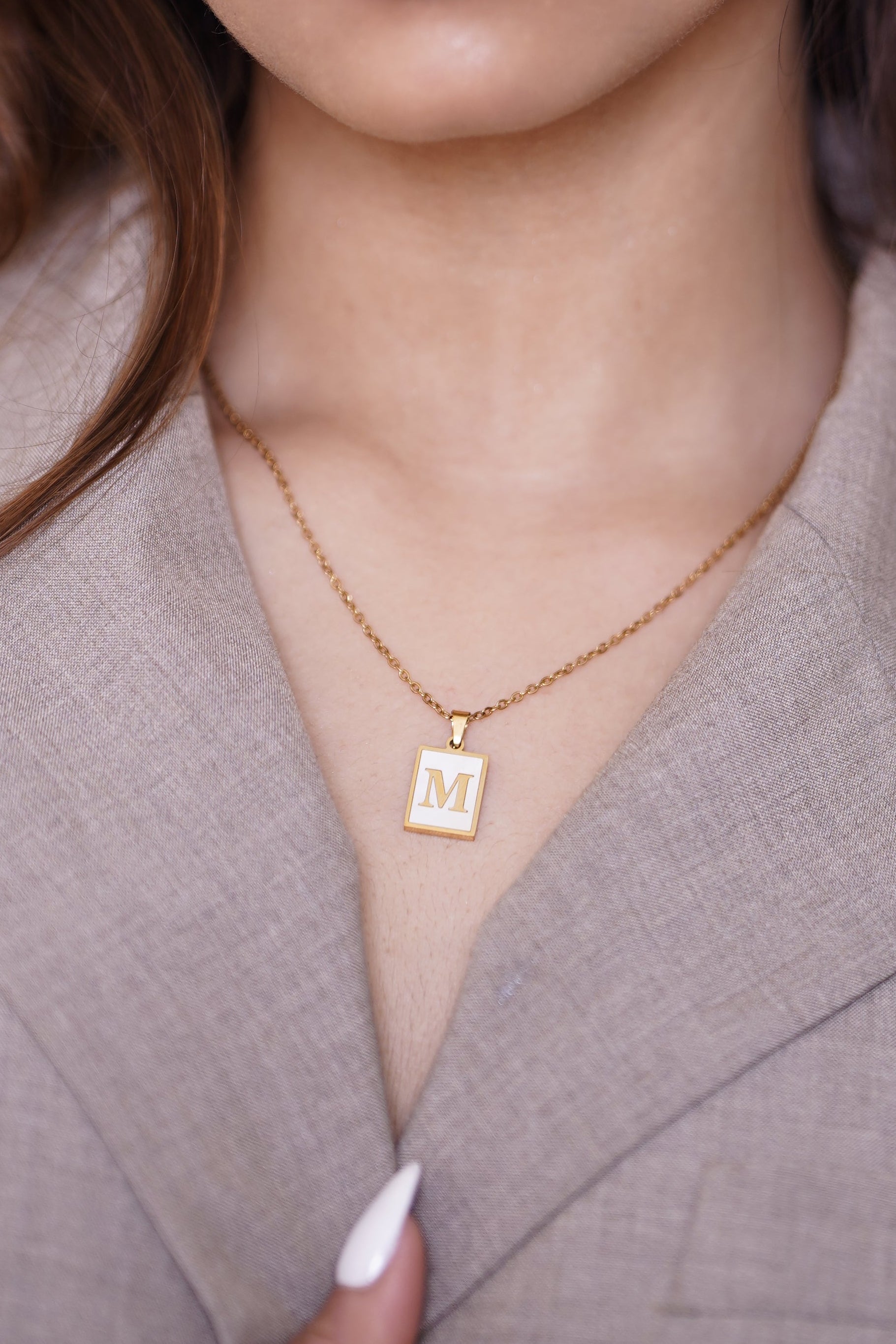 Initials of Intention Pendant